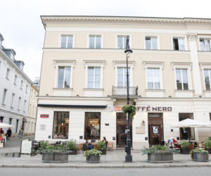 Warszawa dawniej i dziś. Róg Nowego Światu i Wareckiej