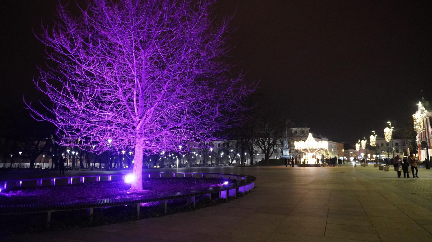 Lublin życzy „Wesołych świąt”. Tak się prezentują świąteczne iluminacje