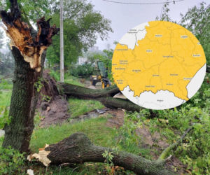 Do świętokrzyskiego zbliżają się burze z ulewami i silnym wiatrem