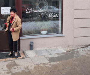 Joanna Senyszyn u fryzjera