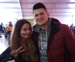 Fani dopingowali swoje drużyny w strefie kibica