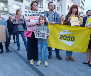 Opole. Protest w obronie dzieci z Michałowa [ZDJĘCIA]