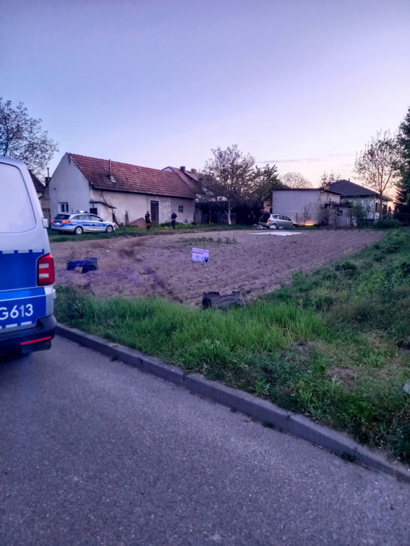 Pościg ulicami Tarnowa i regionu za naćpanym kierowcą. Wylądował na ogrodzeniu domu 