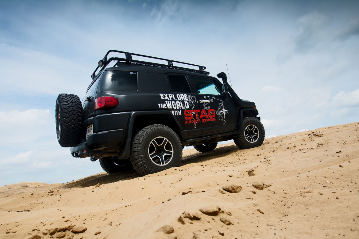 Toyota FJ Cruiser 4.0 V6 z instalacją CNG