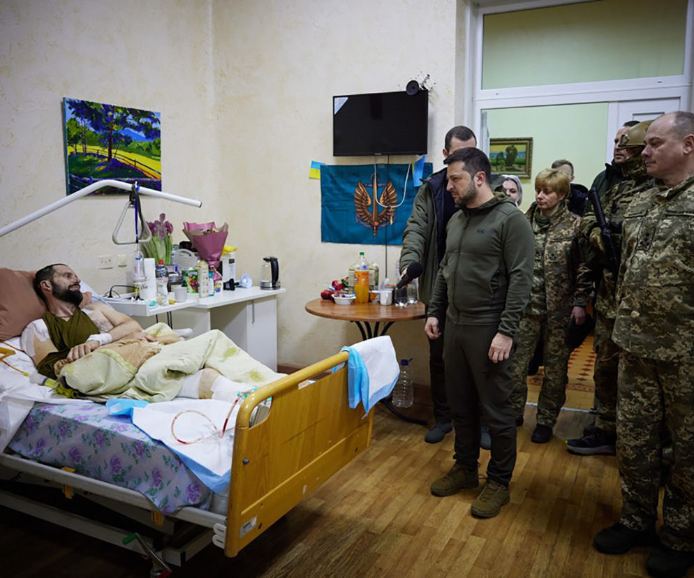  Lekarze ukraińscy, szpital, wojna, Ukraina, Wołodymyr Ołeksandrowycz Zełenski