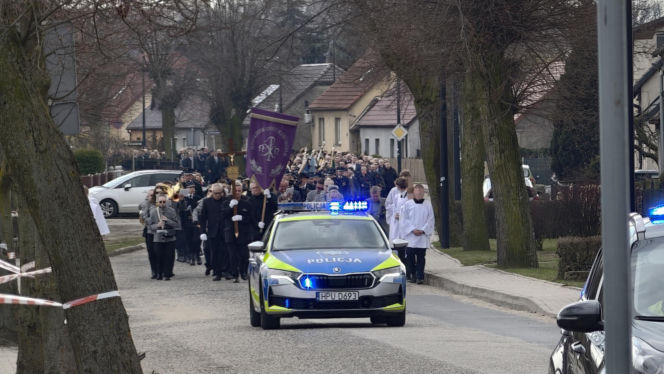 Pogrzeb burmistrza Koźmina Wielkopolskiego