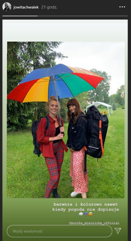	M jak miłość po wakacjach 2020. Ewka (Jowita Chwałek), Lilka (Monika Mielnicka)