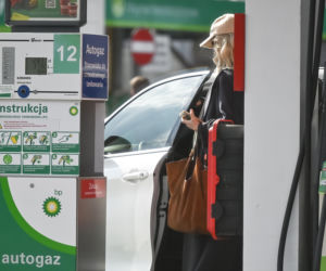 Grażyna Torbicka pruje na czerwonym