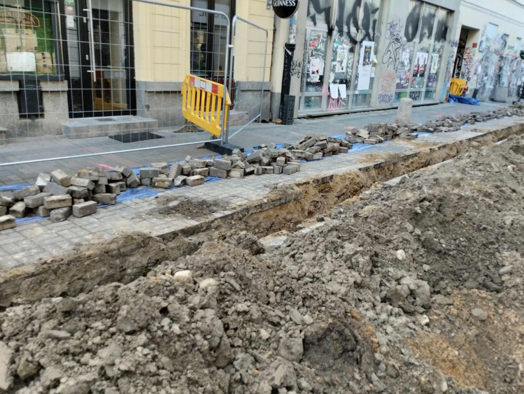 Przebudowa Chmielnej ruszyła