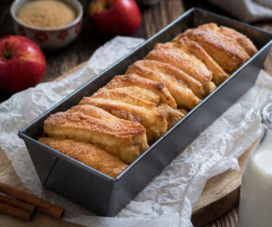 Ciasto drożdżowe rwane z masłem i cukrem. Odrywasz kawałki i nie możesz przestać