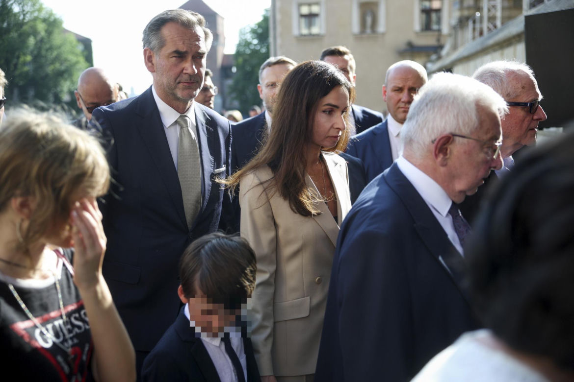 Marta Kaczyńska na Wawelu