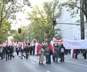 Protest pod TK.
