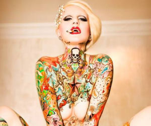Zobacz najbardziej wytatuowaną modelkę świata