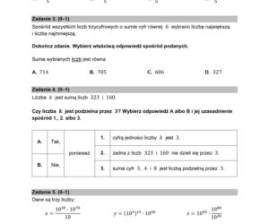 Egzamin ósmoklasisty 2022: Matematyka. ARKUSZ CKE i ODPOWIEDZI [25.05.2022]