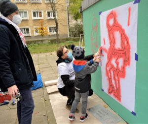 Dzieci Muranowa - wyjątkowy mural, który powstał na podstawie archiwalnych zdjęć!