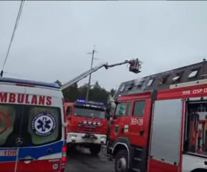 Pożar w DPS-ie w Lubuskiem! Trwa dramatyczna ewakuacja. Są poszkodowani