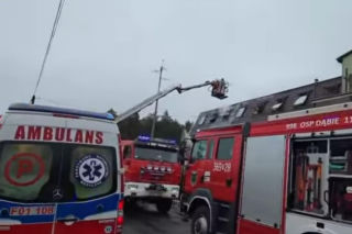 Pożar w DPS-ie w Lubuskiem! Trwa dramatyczna ewakuacja. Są poszkodowani