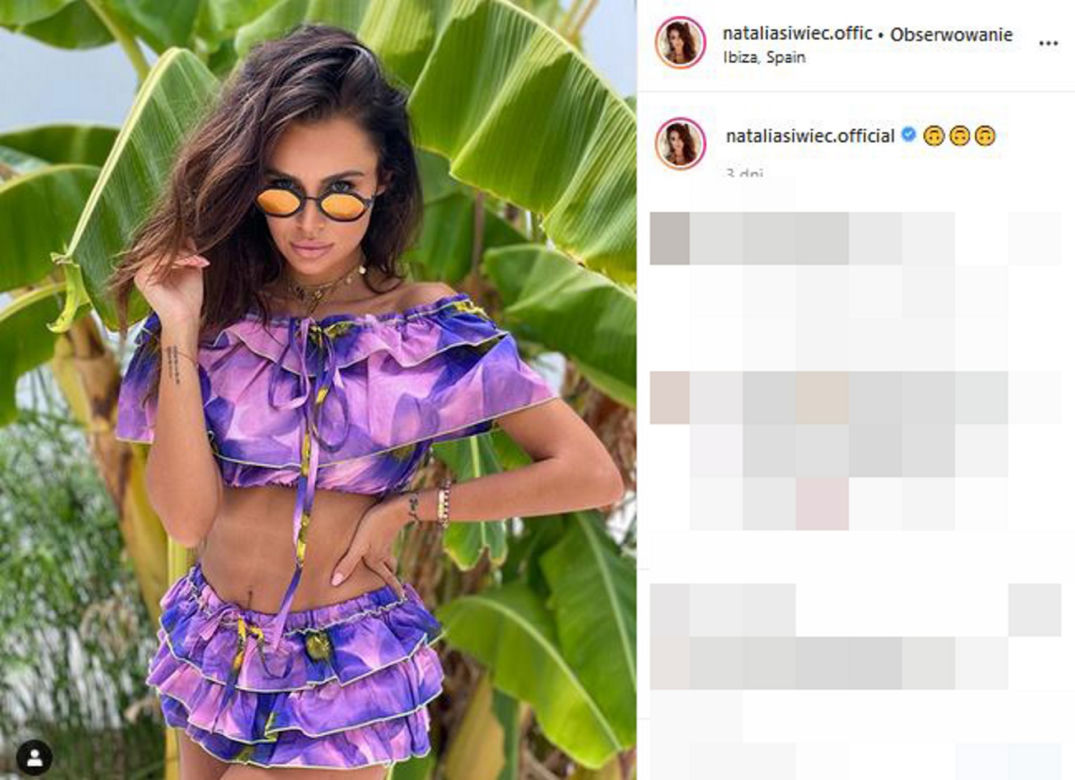 Natalia Siwiec promuje tanią bieliznę. 