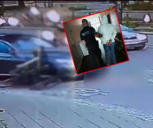 Kierowca Mercedesa celowo wjechał w rowerzystę. Dwa razy! Powód szokuje