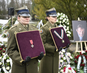 Pogrzeb Edwarda Linde-Lubaszenki