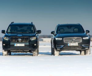Volvo XC90 B5 AWD 8AT Inscription vs. Toyota Land Cruiser 2.8 D-4D AWD 6AT Executive