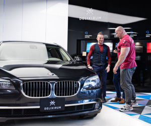 Robert Burneika jeździ wycackanym BMW 750Li