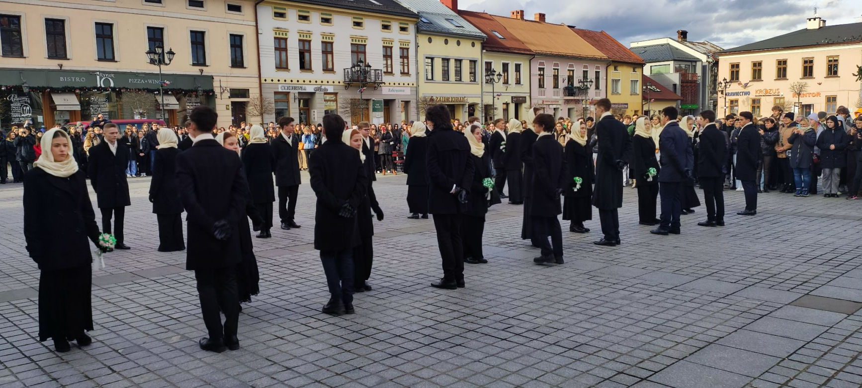 Polonez na żywieckim rynku