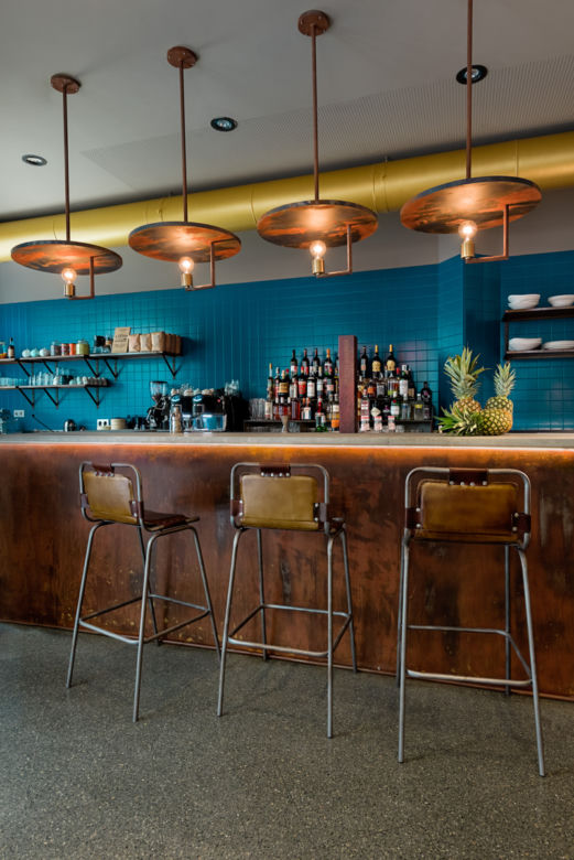 Wnętrze restauracji La Manera