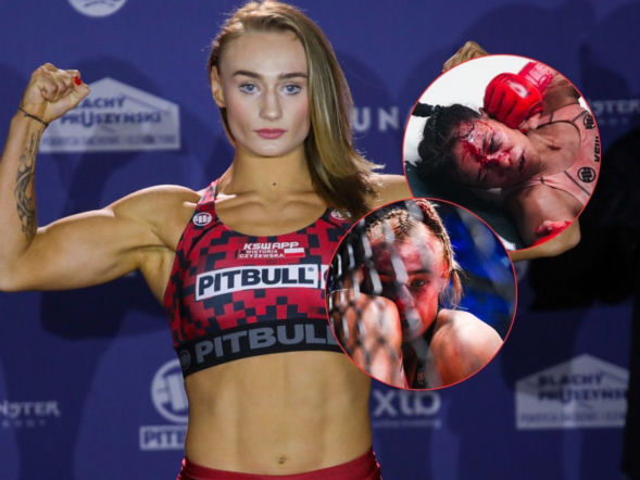 Zachwyca urodą, daje krwawe walki w klatce. Piękna Wiktoria Czyżewska zmierzy się teraz z byłą zawodniczką UFC