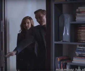 M jak miłość: Aneta (Ilona Janyst), Olek (Maurycy Popiel)