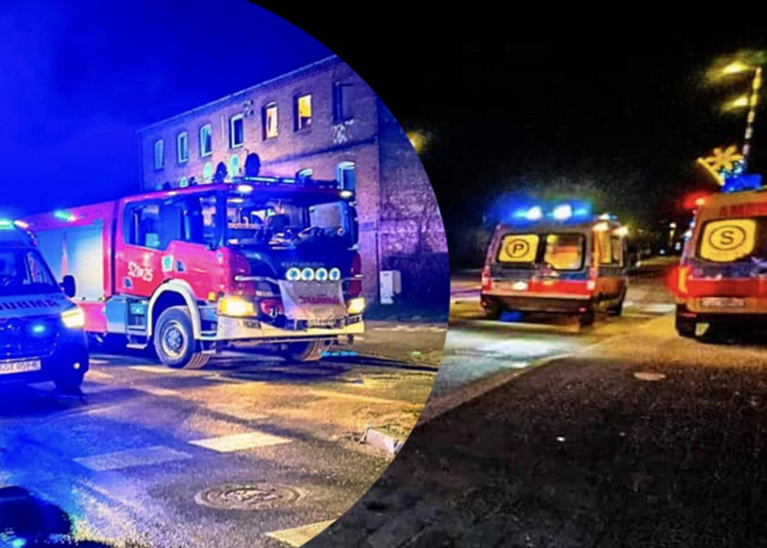 Pożar kamienicy. 14-latek wyskoczył przez okno, uciekając przed ogniem