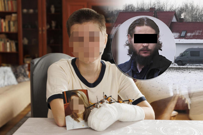 Podłożył wybuchową paczkę, która zmasakrowała Ulę i jej dzieci. Podczas odczytywania wyroku Błażej K. wpadł w furię