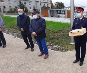 Kapsuła Dla Przyszłych pokoleń na Placu Iławskich Kolejarzy