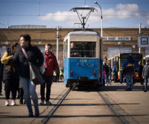 Dzień Otwarty MPK. Wrocławianie uczyli się jeździć tramwajem