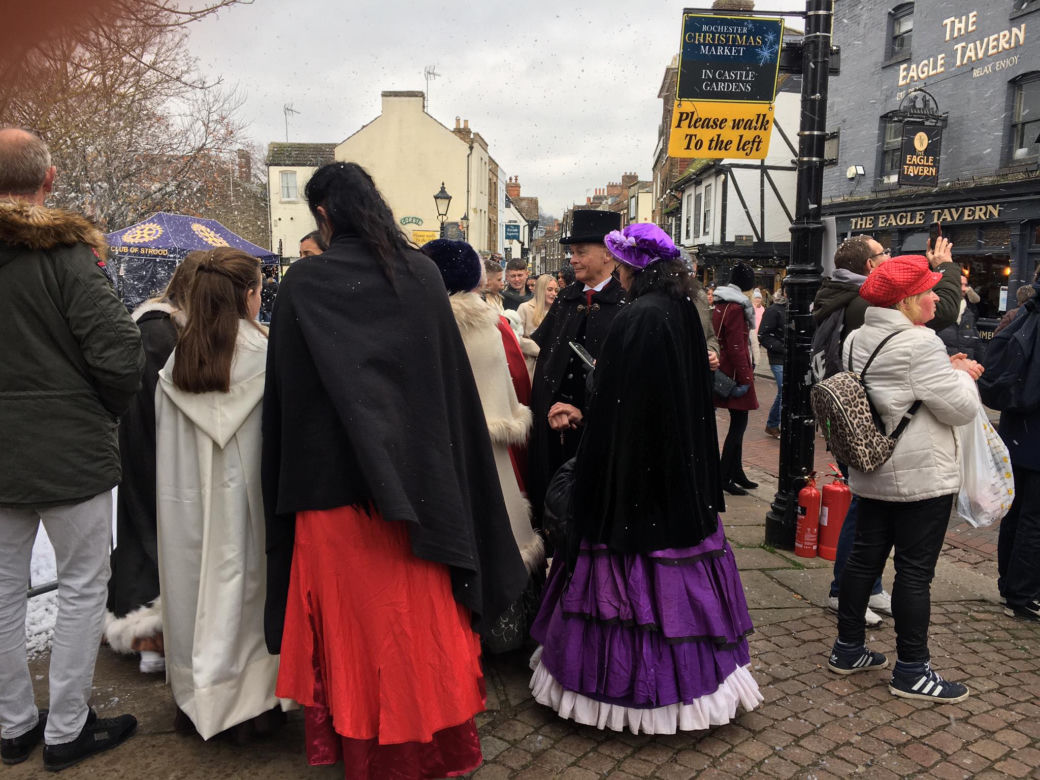 Parada Dickensa 2022. Rochester, Wielka Brytania 