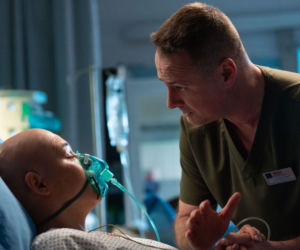 Na dobre i na złe odc. 988. Aleś Zagajewski (Paweł Małaszyński), Iga (Anna Szymańczyk)