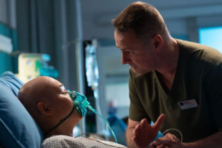 Na dobre i na złe odc. 988. Aleś Zagajewski (Paweł Małaszyński), Iga (Anna Szymańczyk)