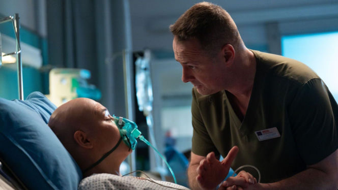 Na dobre i na złe odc. 988. Aleś Zagajewski (Paweł Małaszyński), Iga (Anna Szymańczyk)