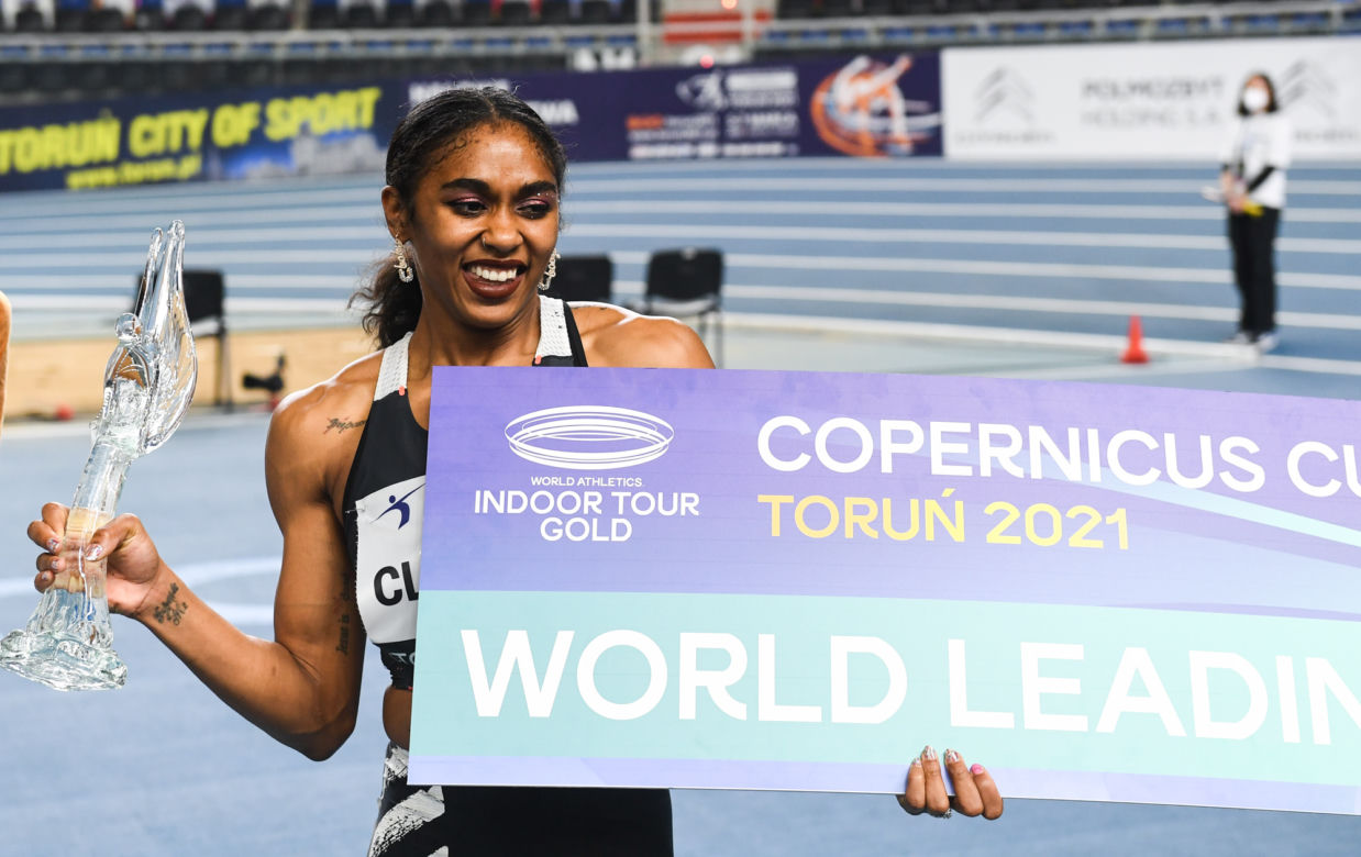 Copernicus Cup 2021: Wielkie gwiazdy lekkiej atletyki, rekordy i kartony na trybunach