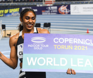 Copernicus Cup 2021: Wielkie gwiazdy lekkiej atletyki, rekordy i kartony na trybunach