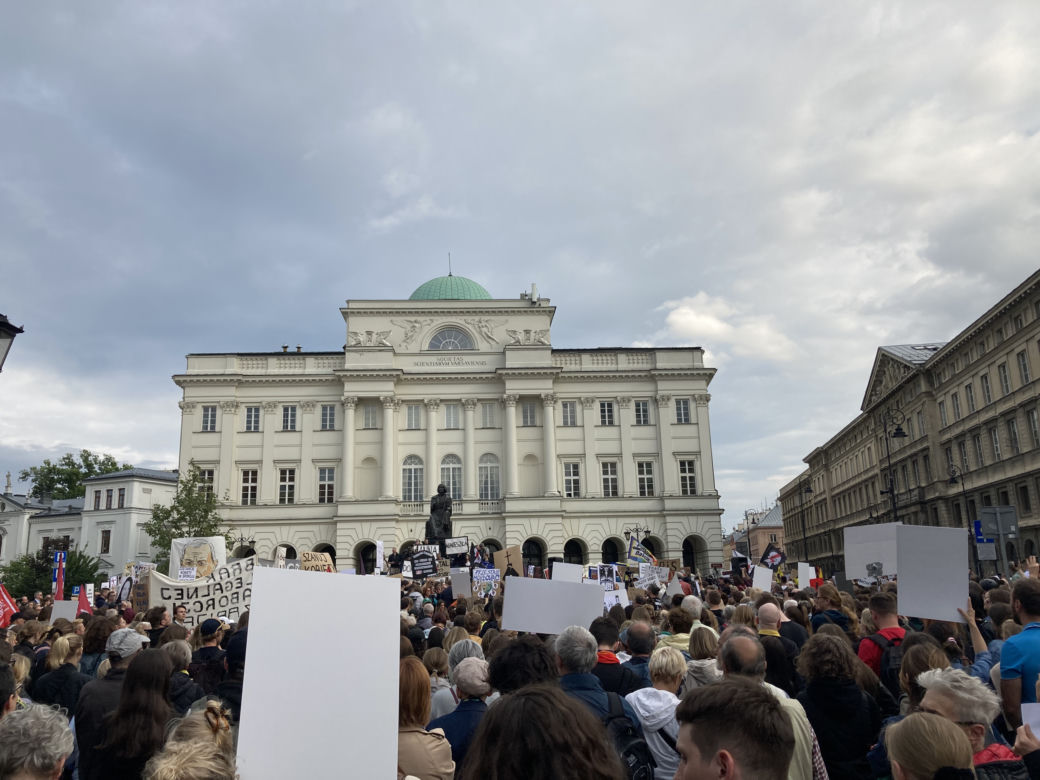 Marsz Strajku Kobiet "Ani jednej więcej!"