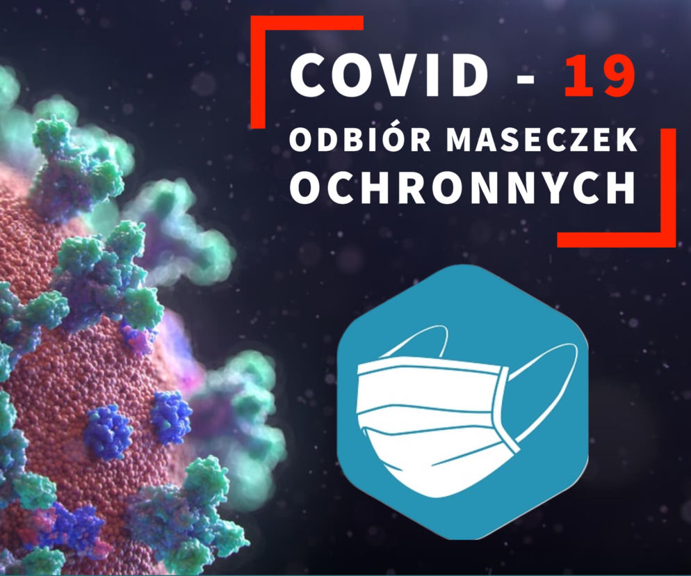 Odbierz swoją maseczkę ochronną. Znamy terminy i  listę miejsc odbioru