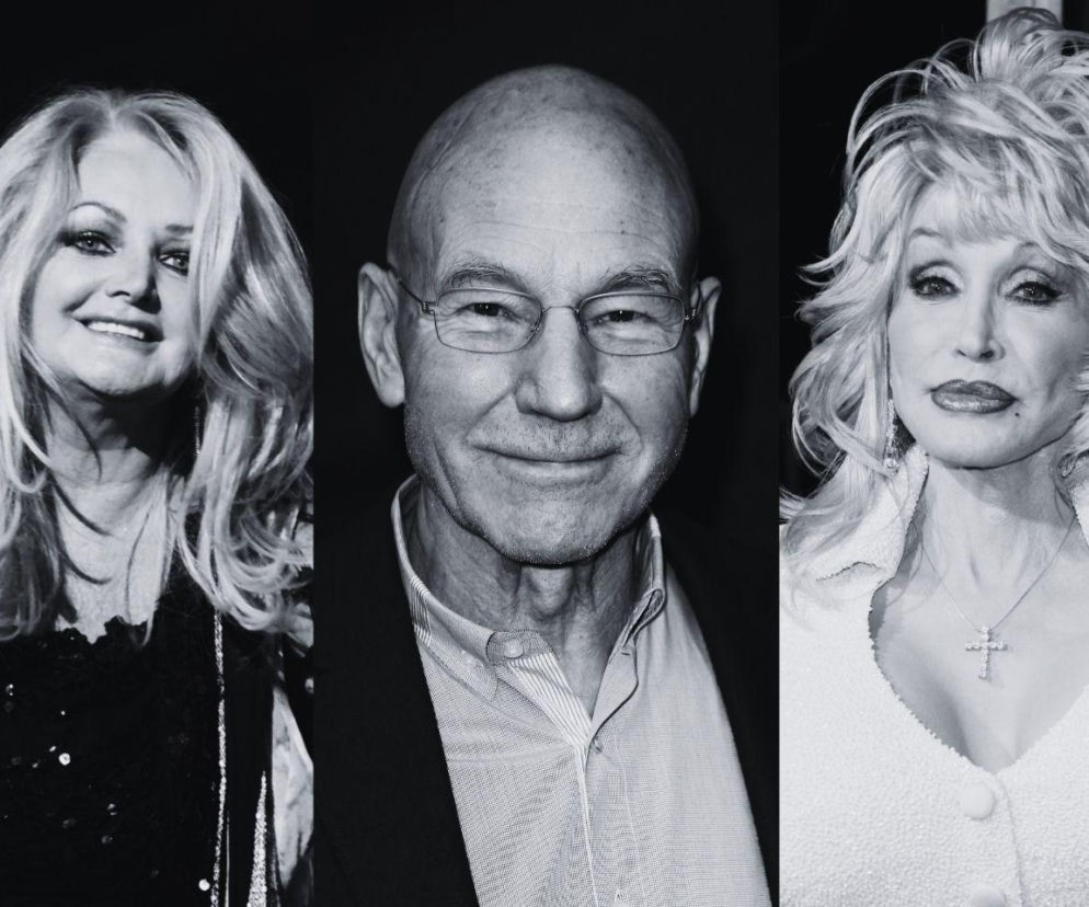 Portrety Catherine O'Hary, Patricka Stewarta i Dolly Parton. O gwiazdach zmarłych w 2026 roku przeczytasz na SE.