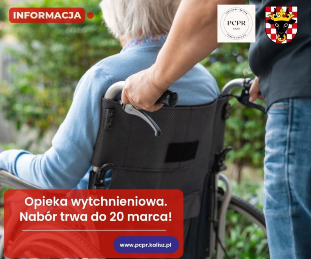 PCPR w Kaliszu prowadzi nabór do udziału w programie „Opieka wytchnieniowa”