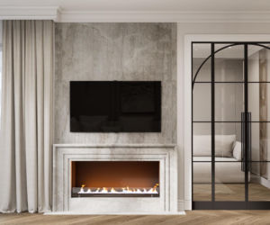 Kaszmirowe mieszkanie w gdańsku - projekt Renata Michałowicz