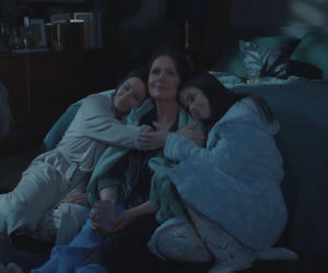 M jak miłość. Agnes (Amanda Mincewicz), Basia (Karina Woźniak), Marysia (Małgorzata Pieńkowska)