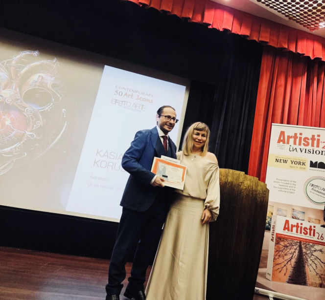 Kasia Korus wyróżniona podczas prezentacji rocznika Artisti'26