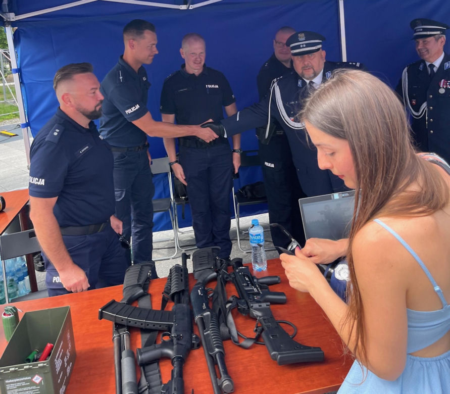 Lublin na niebiesko! Policyjny piknik przyciągnął tłumy
