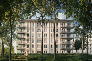 Wrocławskie osiedle mieszkaniowe Przy Parku Vita