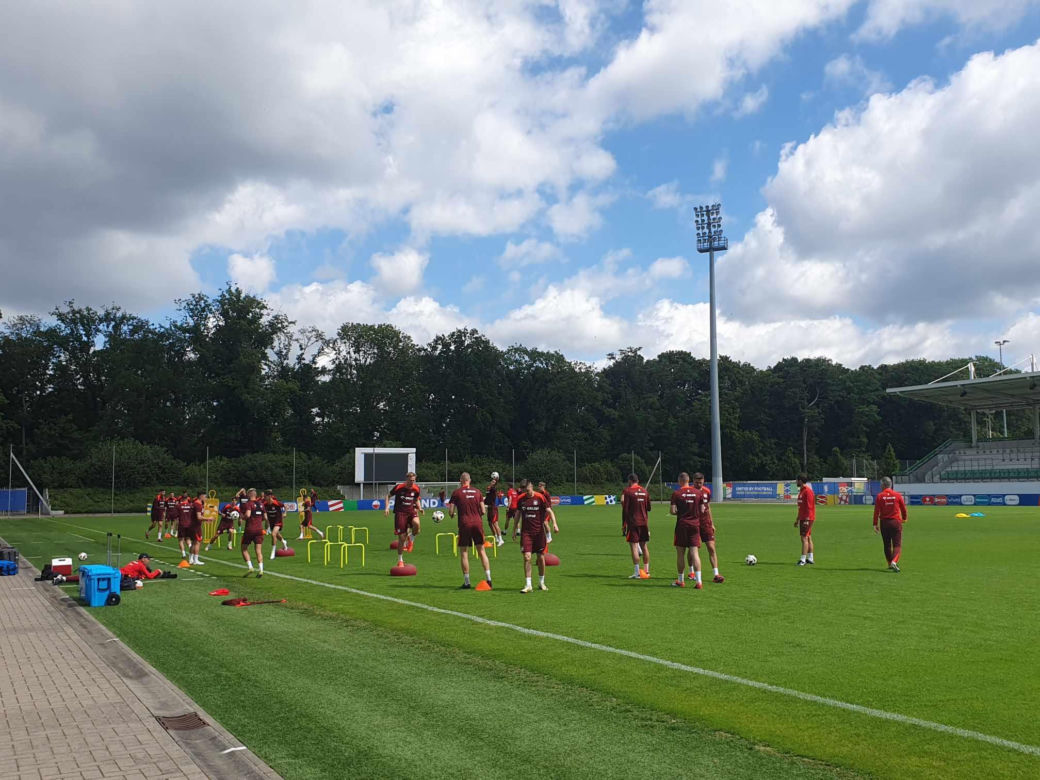 Reprezentacja Polski przygotowuje się na mecz z Francją
